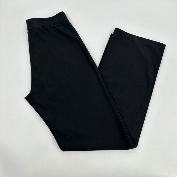 Nike Womens High Rise Black Dri-Fit Front Zip Pants Size 6 - Picture 3 of 6